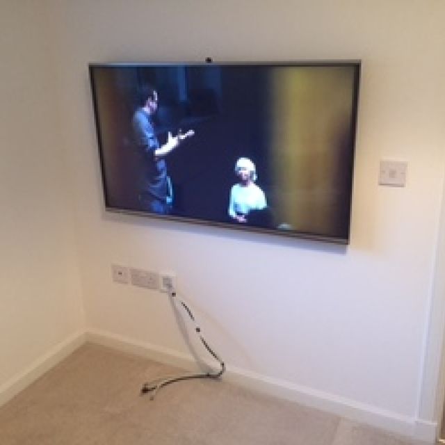 tv mounting no cables south lanarkshire