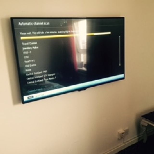 tv wall mount lanarkshire